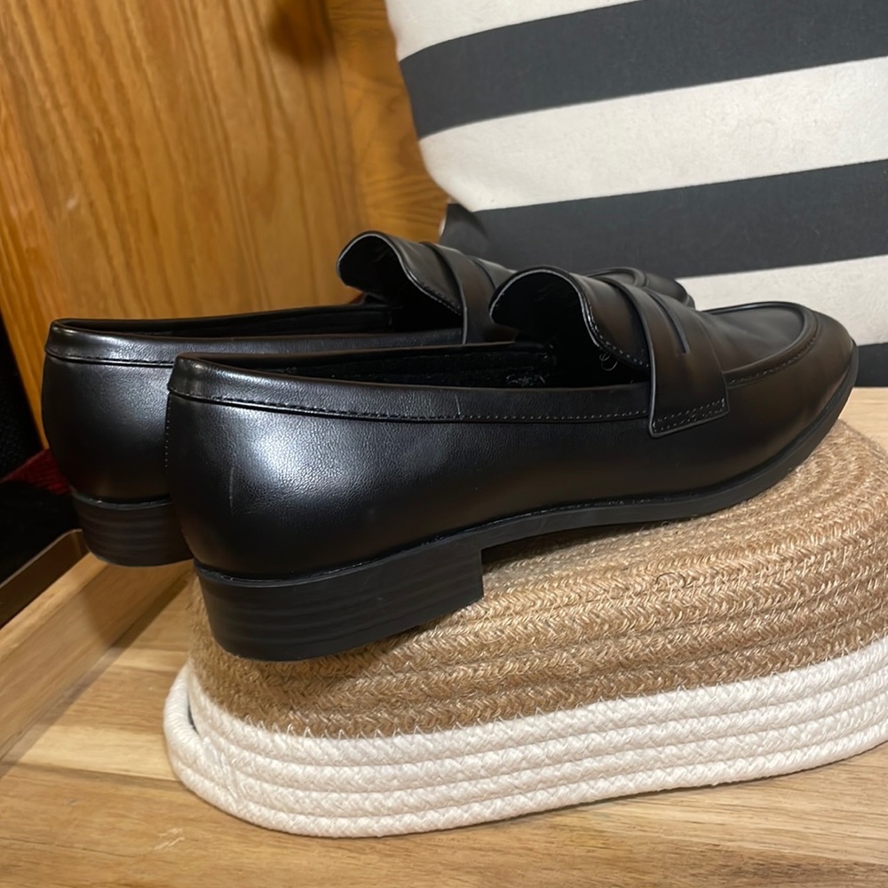 Black Loafer. Black , cute shoes for casual night out or with ankle length jeans